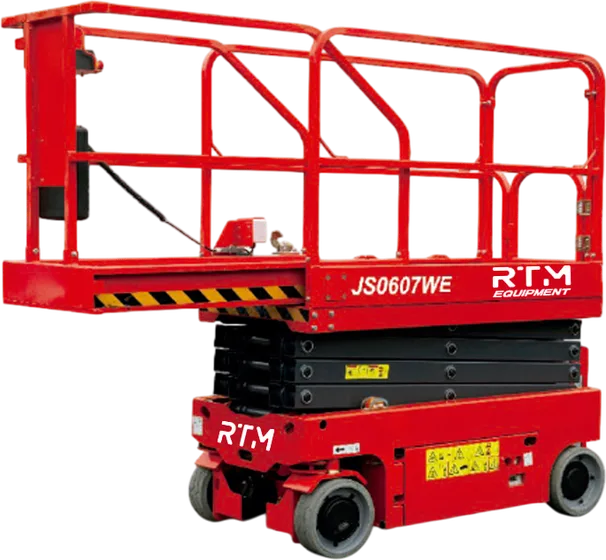 Plataforma elevadora de tijera eléctrica RTM JS0607WE