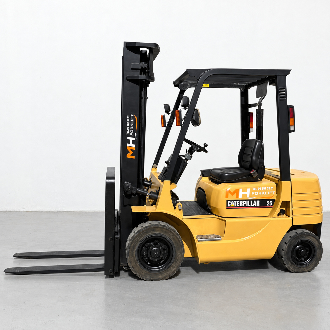 Carretilla diésel Caterpillar DP25 de ocasión