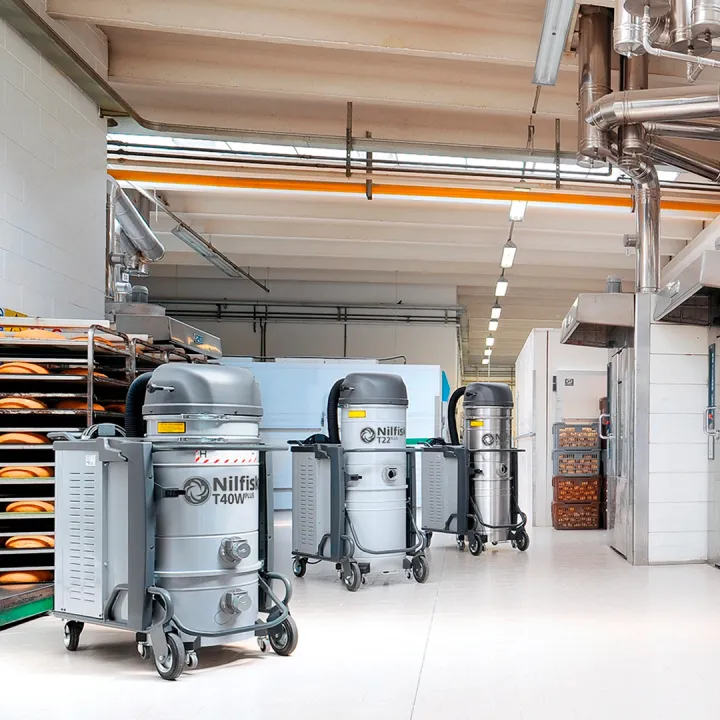 Aspirador Industrial Nilfisk T40W Plus - detalle de máquina