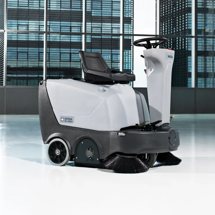 Barredora Nilfisk SR1000S - detalle de máquina