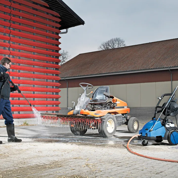 Hidrolimpiadora de Agua Fría Nilfisk MC 5M-200 - detalle de máquina